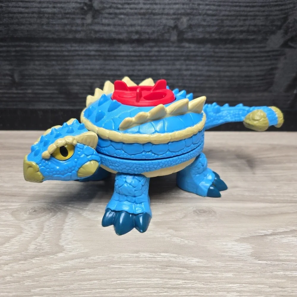 Fisher Price Imaginext Dinosaur Ankylosaurus Jurassic World Tail Swings